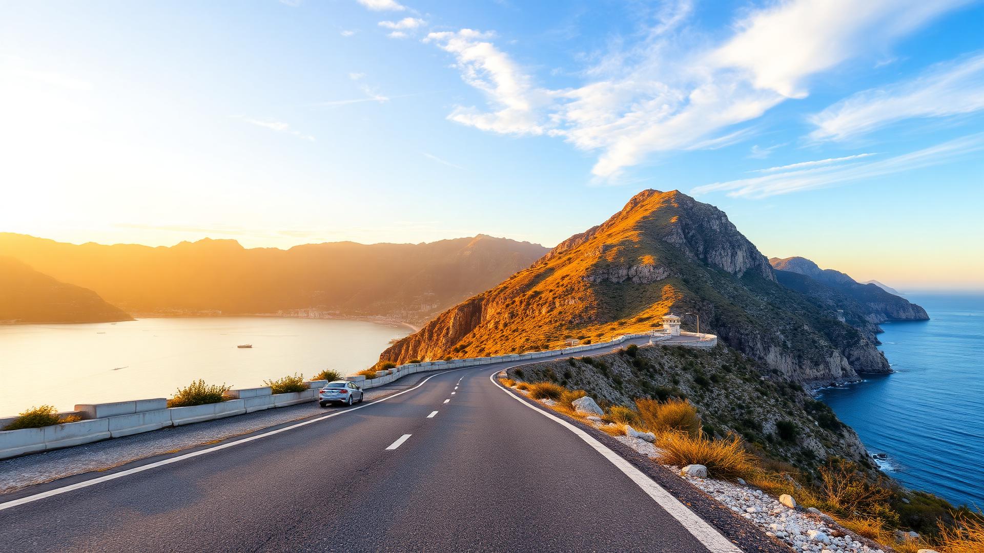 Albania coastal road